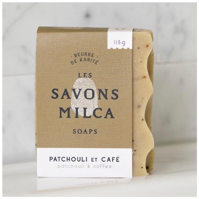 Savon patchouli et café - Milca (115g)